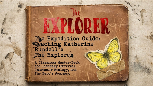 The Explorer Novel Study Unit | Years 7–8 English | Katherine Rundell ...