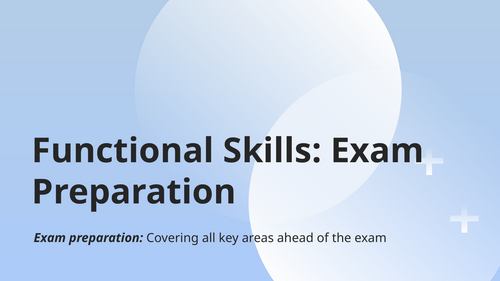 Functional Skills: Revision 2026