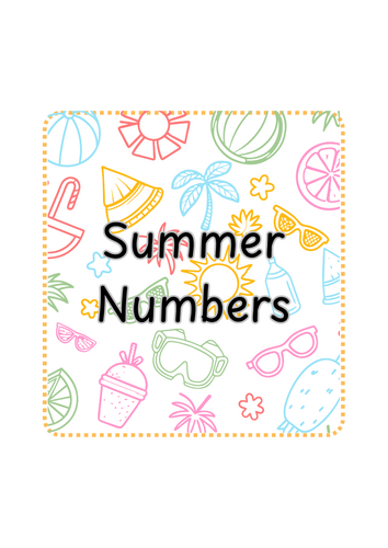 EYFS Summer Lolly Numbers