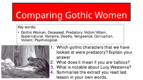 Dracula and Carmilla - Comparison