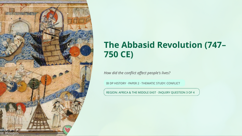 IB History Paper 2 Conflict: Abbasid Revolution | Social & Economic Impact