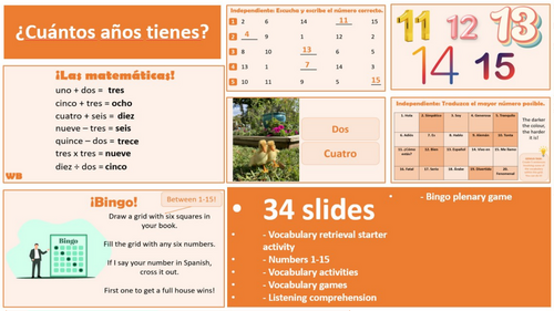 Onda 1, Module 1.3 - Cuántos años tienes