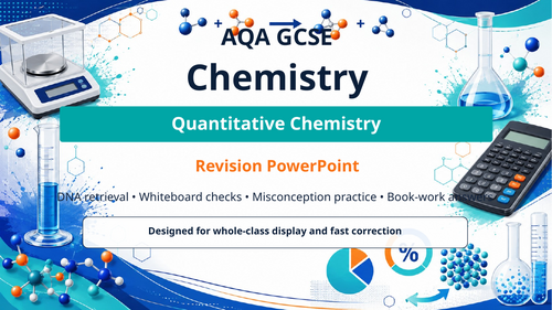 AQA GCSE Chemistry Quantitative Chemistry | Teaching Resources