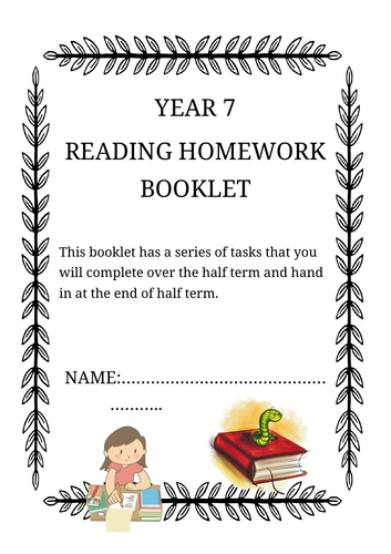 Year 7 Homework Booklet