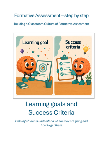 Learning Goals and Success Criteria
