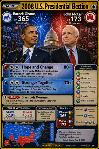US Presidential Election Pokemon Card Designs