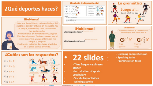 Onda 1, Module 2.5 - Qué deportes haces