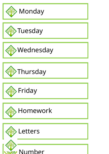 Tray Labels