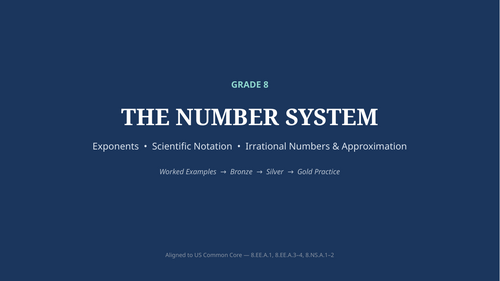 FREE Grade 8 Number System Review Workbook | Teaching Resources