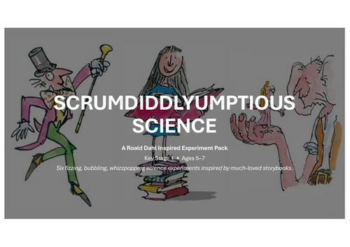 Roald Dahl Science Experiments – KS1 | 6 Hands-On Science Activities | Ages 5–7