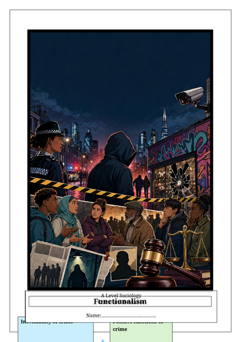 A Level Sociology: Crime and Deviance Summary Booklet