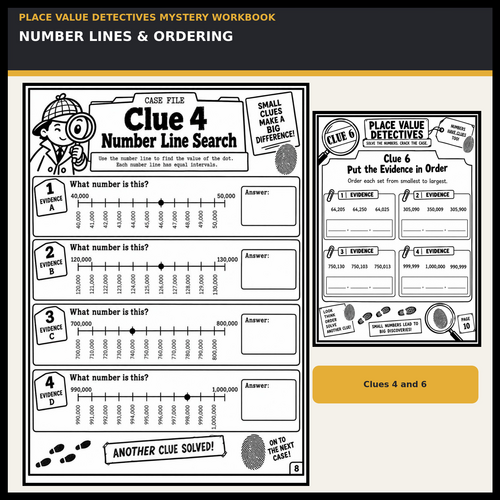 Place Value Detectives Maths Mystery Workbook | KS2 Worksheets with ...