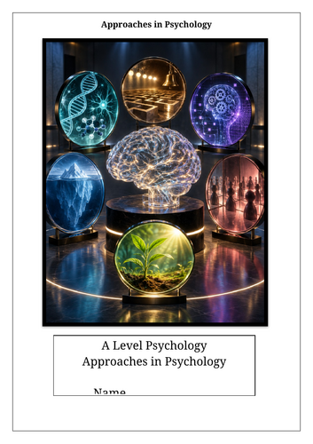 A Level Psychology: Approaches Summary booklet