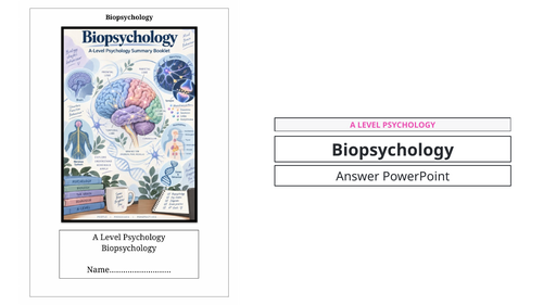 A Level Psychology: Biopsychology Summary Booklet