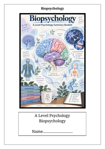 A Level Psychology: Biopsychology Summary Booklet