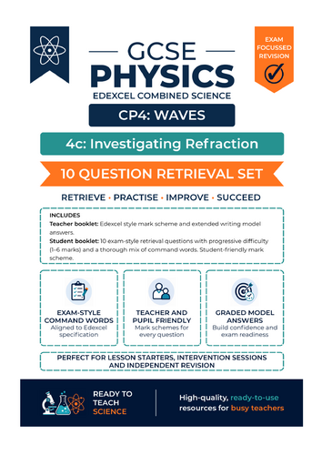 Edexcel Combined Science Physics Paper 1 | Unit 4 | 4c Investigating ...