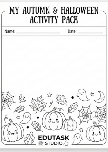 Autumn & Halloween Literacy & Math Activity Pack | Early Years & KS1 ...