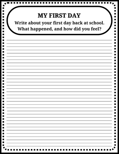 Back to School Writing Prompts – 30 Creative Writing & Reflection ...