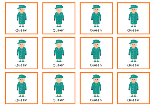 The Queen's Handbag - Colourful Semantics