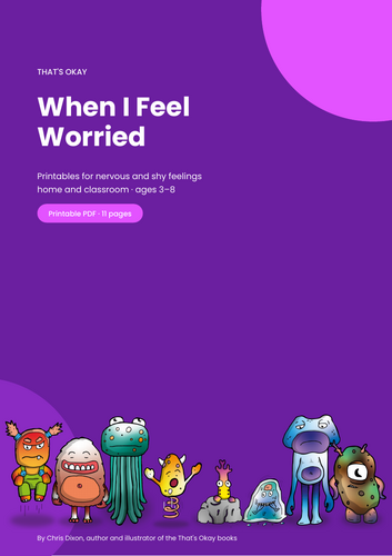 Worry and Anxiety Pack for Young Children