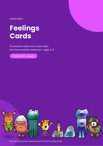 Emotion Cards and Calm Plan for SEND