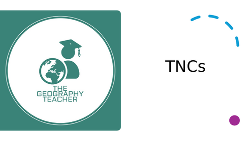 TNCs – Edexcel IAL Geography | Teaching Resources
