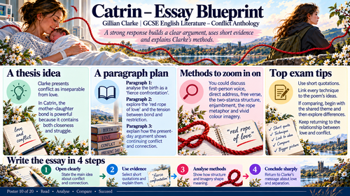 Catrin by Gillian Clarke – GCSE English Literature Poetry | Full Lesson, Analysis & Revision