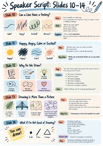 The Big Draw 2026: Make a Mark | KS2 Whole-School Assembly + more ...
