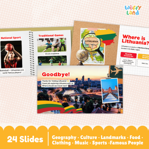 Lithuania Country Study | 24-Slide Geography & Culture Presentation ...