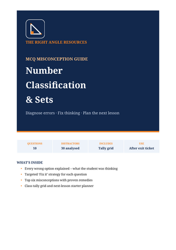 Number Classification & Sets of Numbers | IGCSE 0580 Core | Complete ...