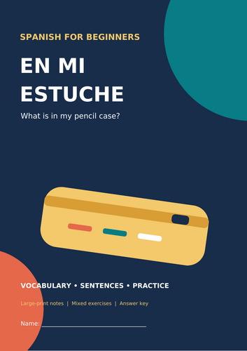 Spanish for Beginners – En mi estuche (What's in My Pencil Case ...