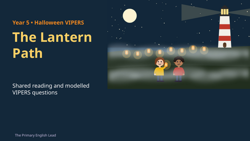 Year 5 Halloween VIPERS Reading Comprehension | Teaching Resources