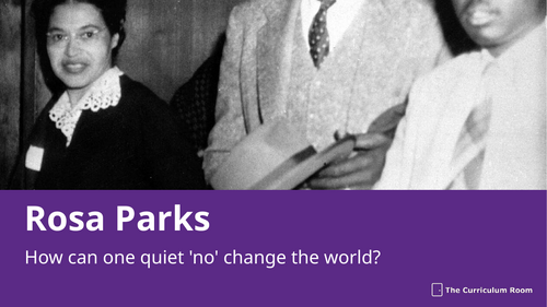 Rosa Parks Assembly: How Can One Quiet 'No' Change the World? Slides ...