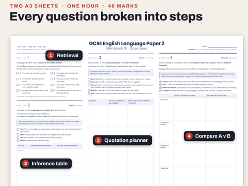 AQA GCSE English Language Paper 2 Mock 2026 | Section A Reading | Model ...
