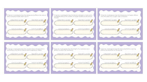 KS3 Science Challenge Cards – 54 Engaging Science Starters & Critical ...