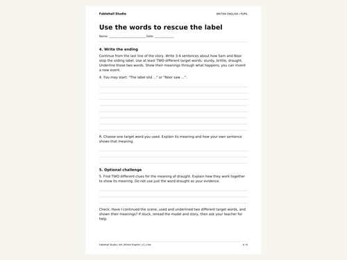 FREE Context Clues Lesson: Word Hunt in the Greenhouse | Teaching Resources