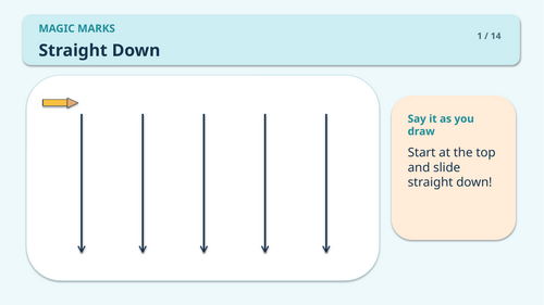 Mark Making - Magic Marks | Teaching Resources