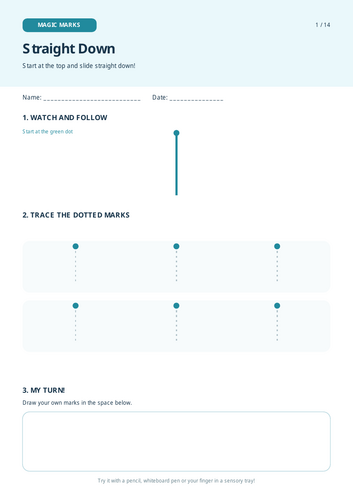 Mark Making - Magic Marks | Teaching Resources