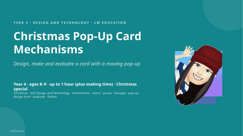 Christmas Pop-Up Card Mechanisms | Year 4 DT PowerPoint Lesson ...