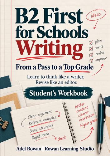 B2 First for Schools Writing – Free Sample Unit (Essay) | Teaching ...