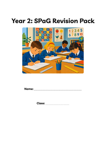 Year 2 SPaG Revision Booklet | KS1 Grammar, Punctuation & Spelling