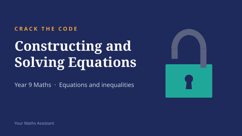 Solving Equations Escape Room | Full Lesson & Worksheets – Year 9 KS3 ...