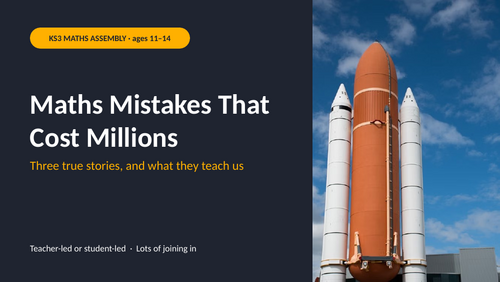 Maths Mistakes KS3 Assembly – true stories, units and growth mindset ...