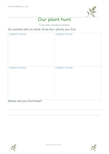 Year 1 Plants Science | Worksheets, Display Posters & PowerPoint | KS1 ...