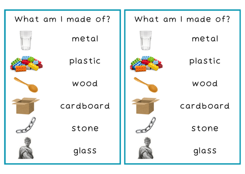 What am I made of? - Differentiated Worksheets | Teaching Resources