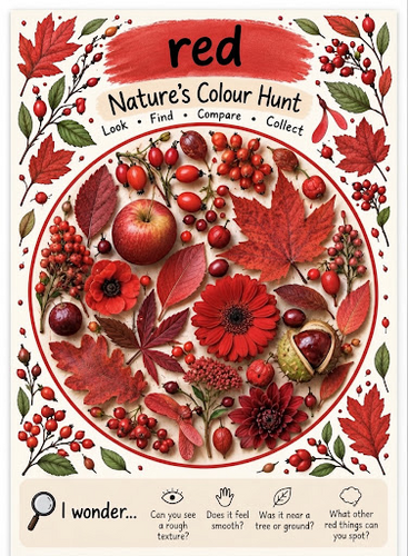 EYFS Forest School Nature Colour Hunt: Complete Lesson Plan ...