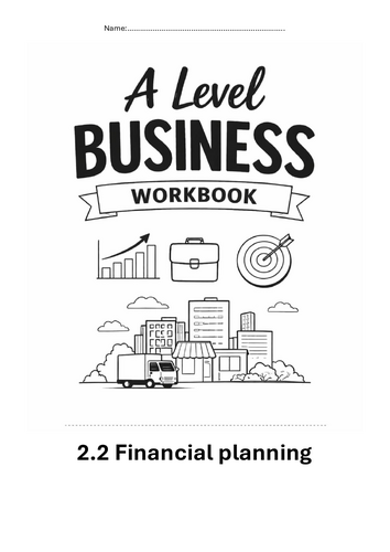 Edexcel A Level Business Theme 2 workbooks | Teaching Resources