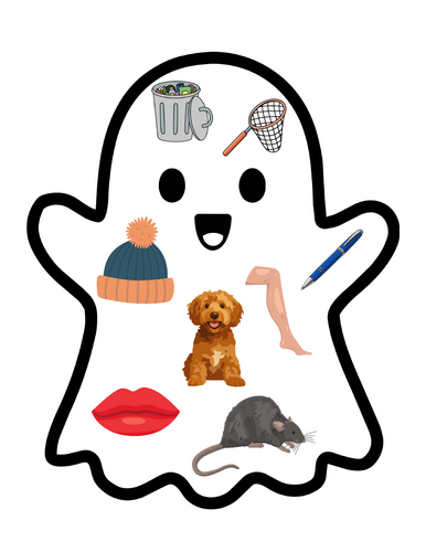 Spooky Ghost CVC Words – Halloween Phonics I Spy & Recording Sheet ...
