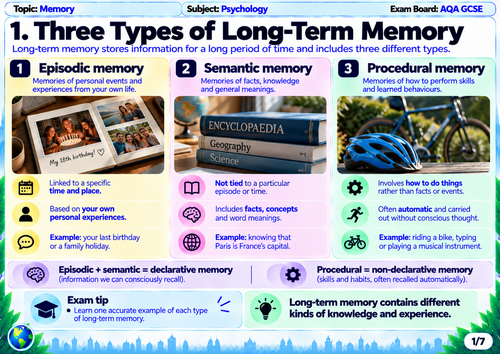 memory aqa gcse | Teaching Resources