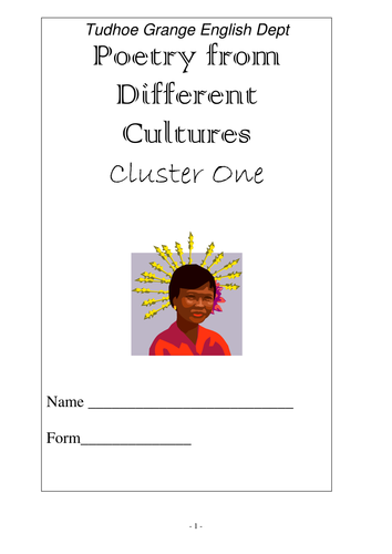 Comparing poems from different cultures cluster 1 essay 06 picture